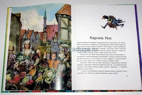 Краткое содержание книги карлик нос гауф