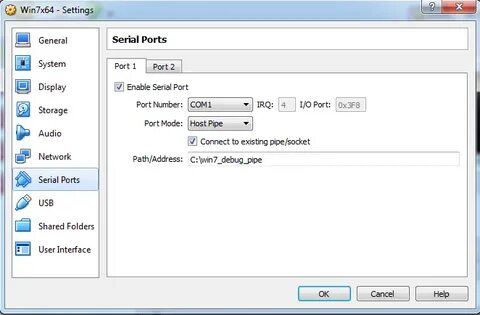 Setup port