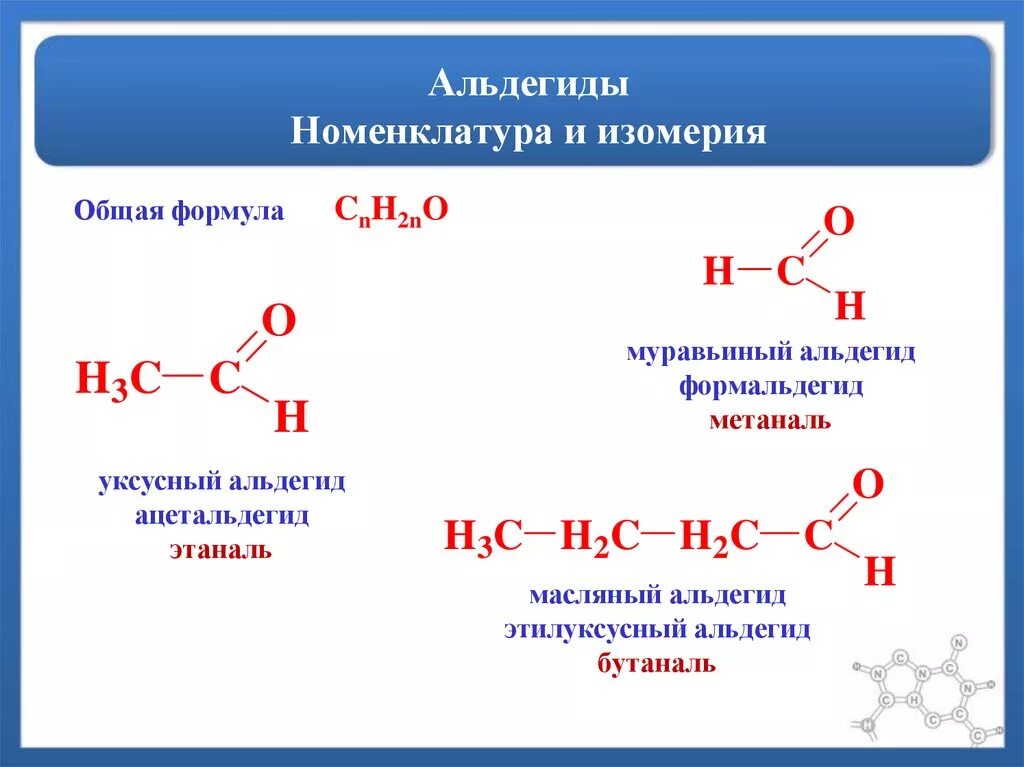 Бутаналь класс