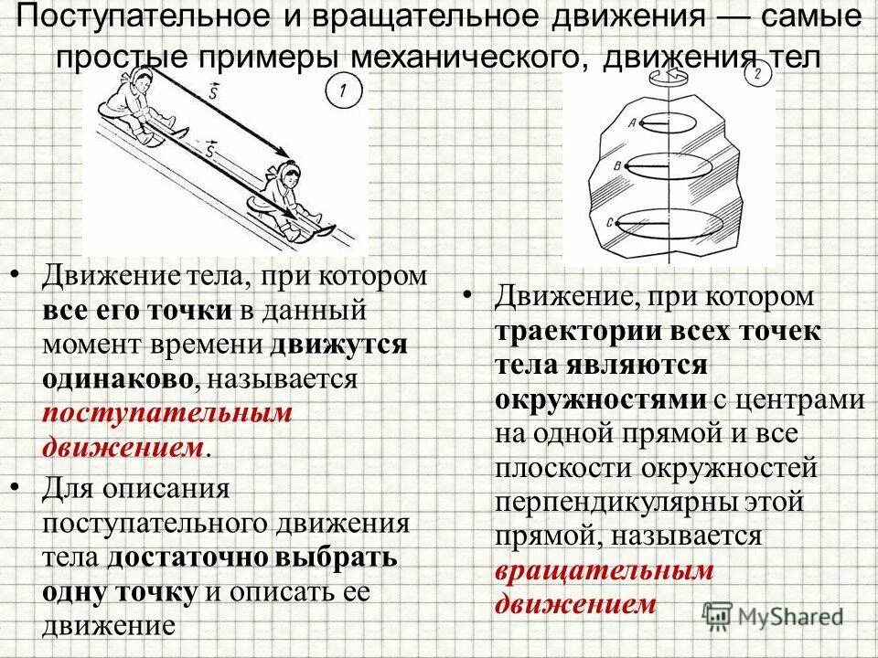 поступательное движение примеры. инерциальные и неинерциальные системы отсчета первый закон ньютона. тела неподвижные относительно земли. поступательное движение физика 9 класс. приведите примеры тел движущиеся.
