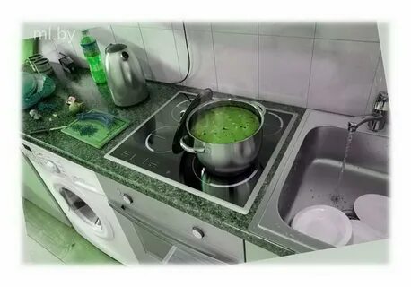 Можно ставить плиту рядом с мойкой