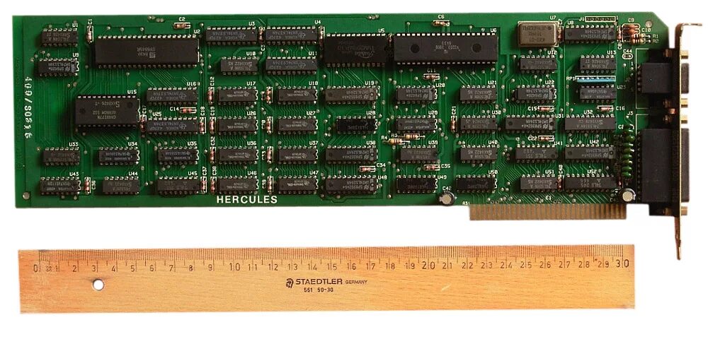 Самая первая видеокарта. Видеокарта IBM mda. Mda (monochrome display Adapter. Mda monochrome display Adapter в 1981 году. IBM CGA (Color Graphics Adapter).