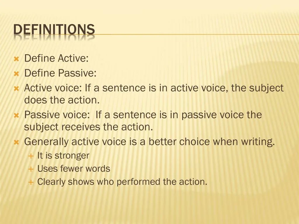 Activities define. Define в active войсе. passive voice sentences. active or passive voice. define active and passive voice.