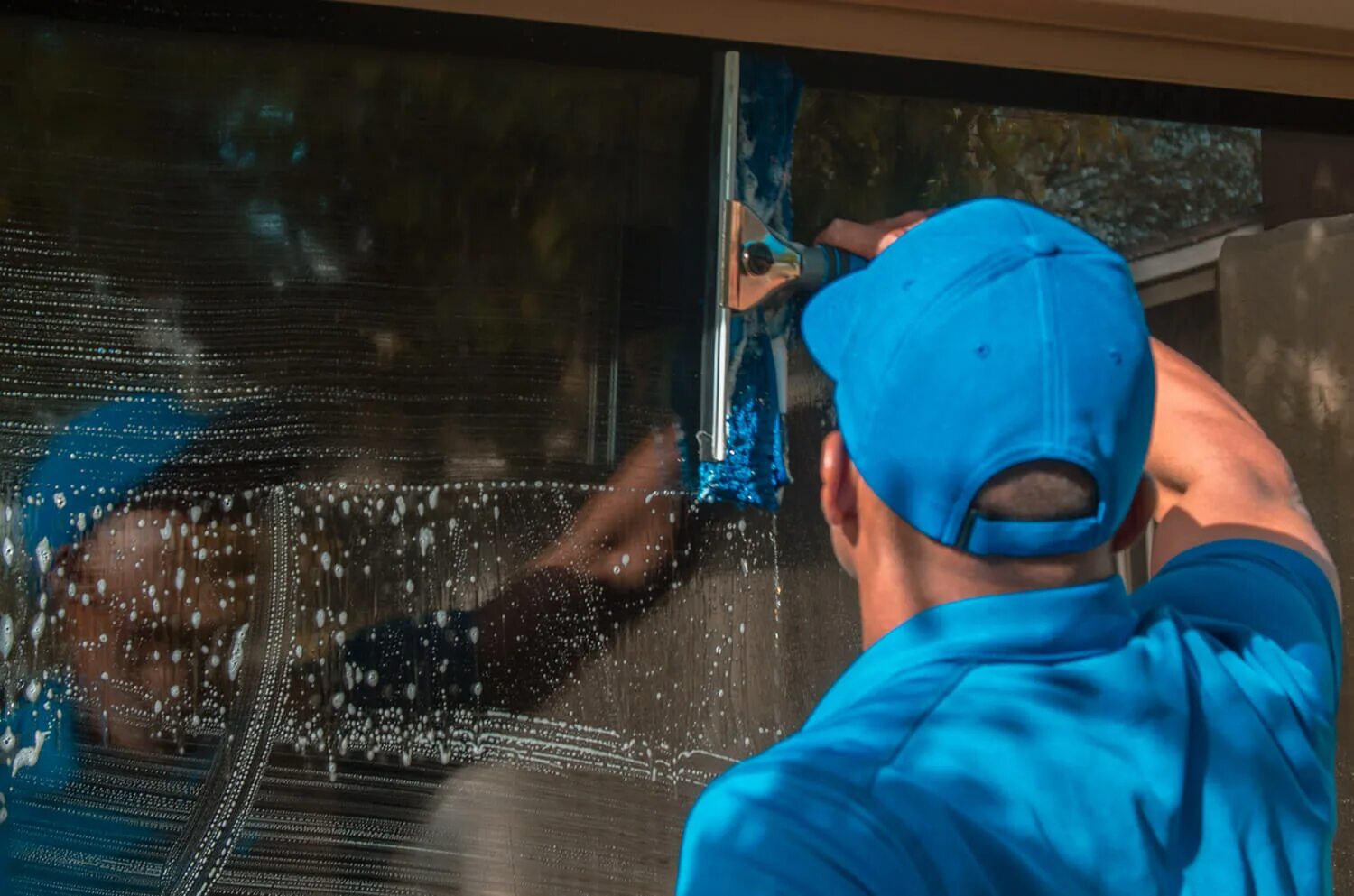 Мойка остекления. Window Cleaning. Window washing. Exterior Cleaning services. Wash windows