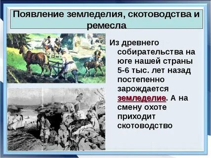 Земледелие 6 класс