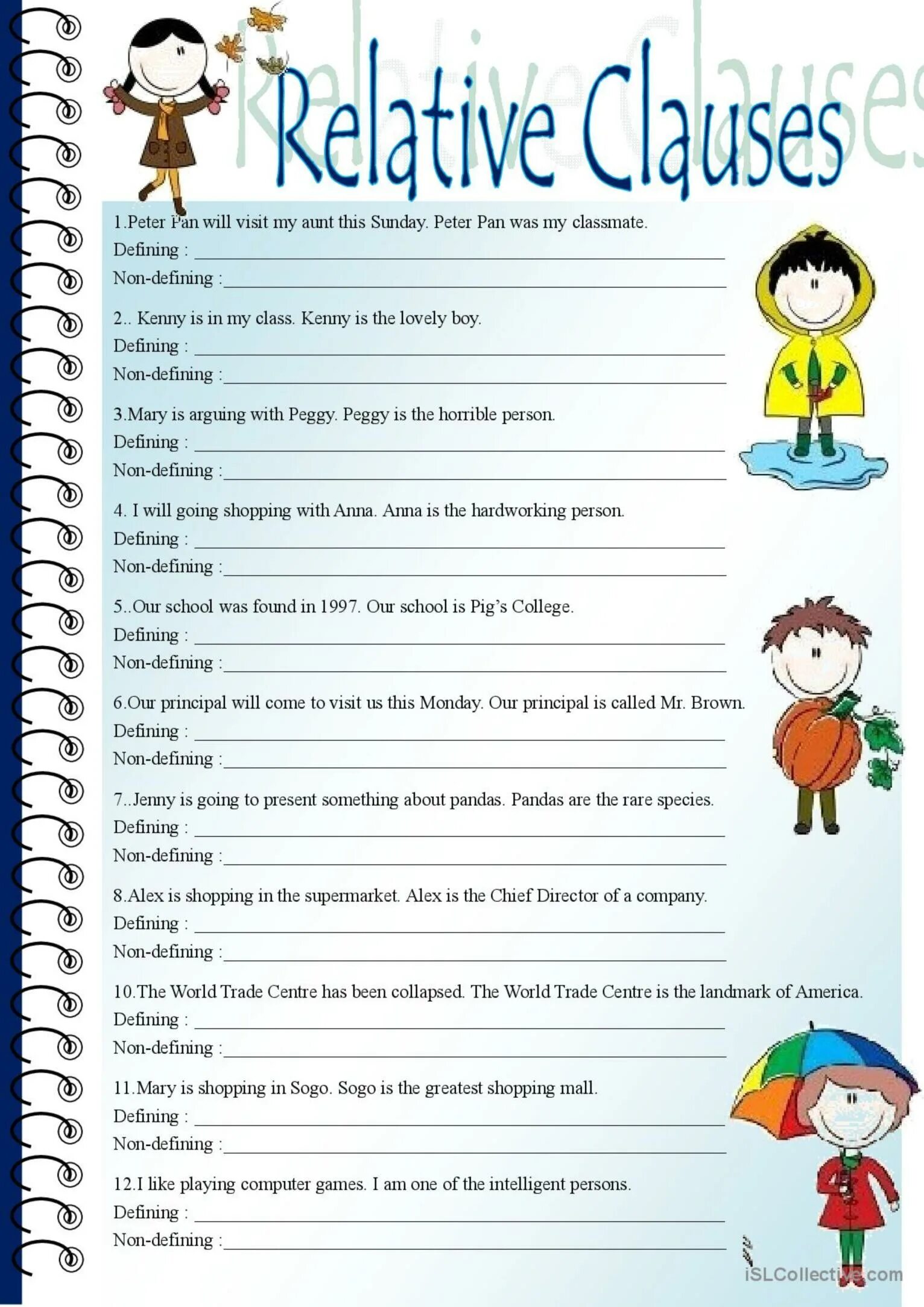 Defining relative clauses exercises. Clauses в английском языке exercises. relative pronouns в английском языке worksheets. defining relative clauses worksheets. defining relative clauses non-defining relative clauses.