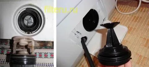 Draining на стиральной