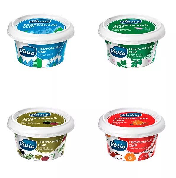 Package design for Hochland cream cheese. Behance