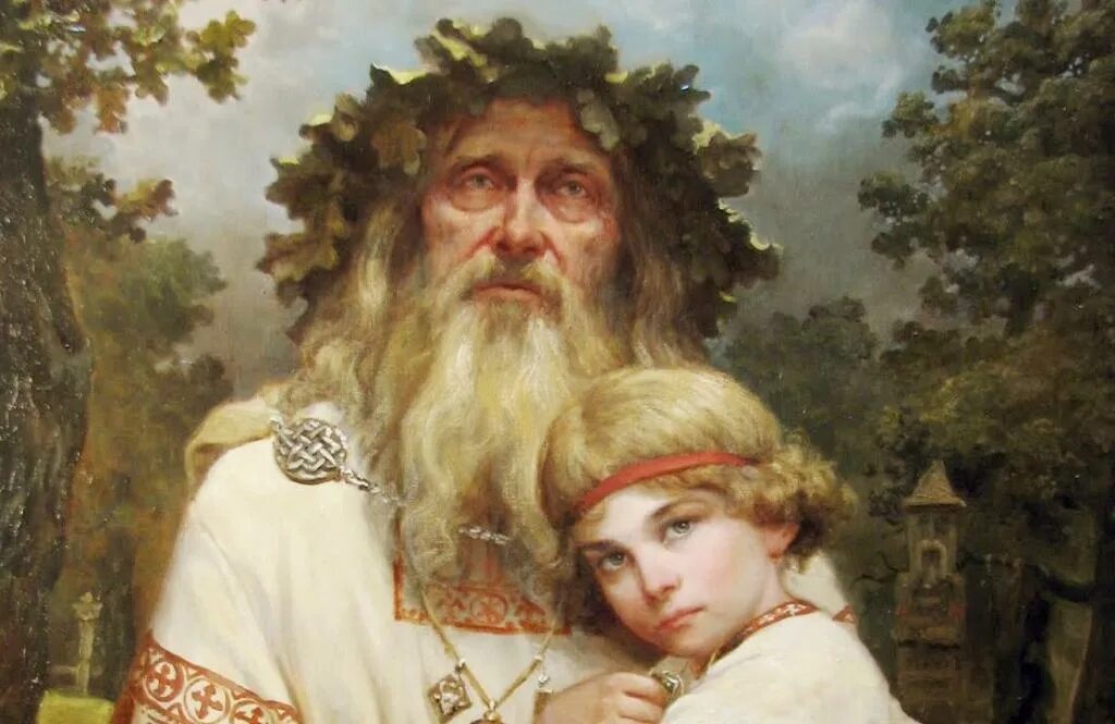 Древнерусские предания. Славянские сказания. Древнерусские предания. Плач домовых. Андрей шишкин картины.