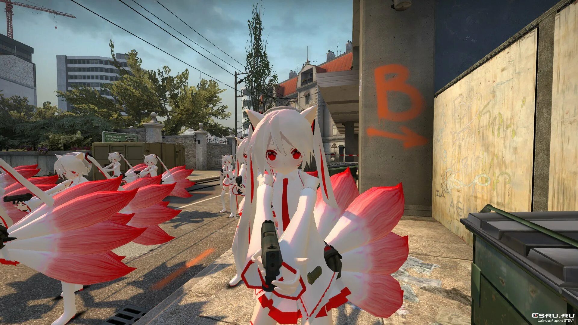 Fox cs go. Fox miku cs go. fox miku кс 1.6. аниме скины кс го. cs go аниме скины.
