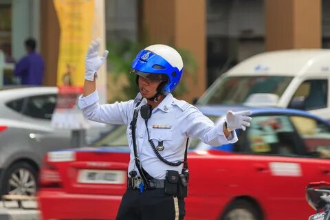 Traffic policeman