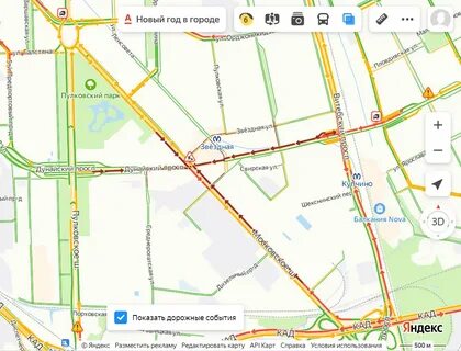 Дунайский проспект на картах