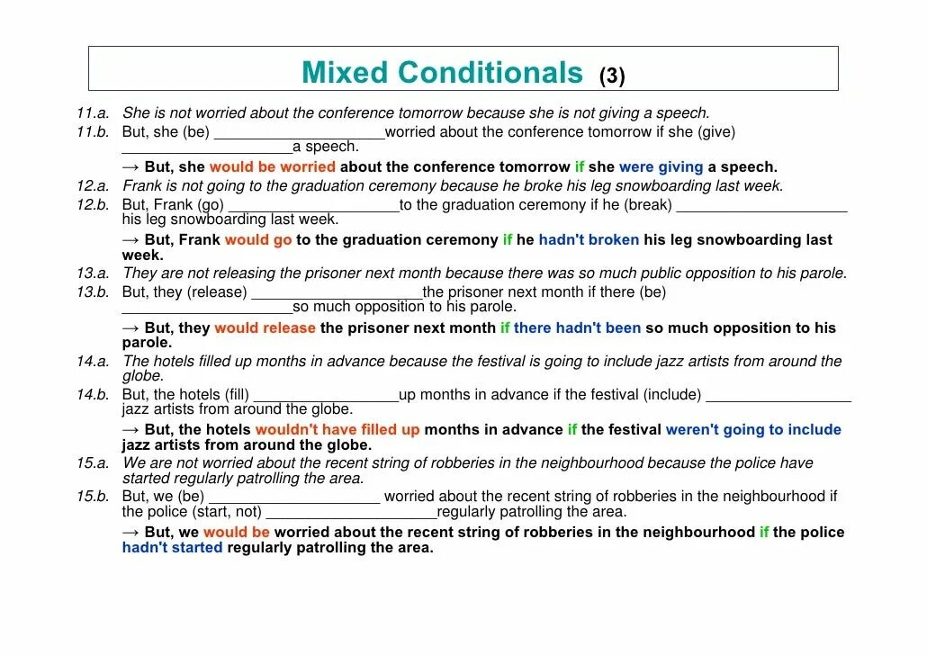 Grammar conditionals ответы. Mixed conditionals упражнения. conditionals 0 1 2 упражнения. conditional types упражнения. mixed conditionals правило.