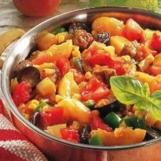 Рагу из кролика с овощами