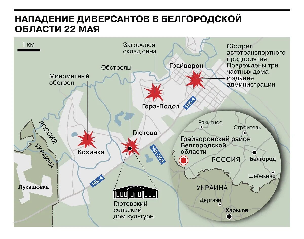Нападавшие в белгороде