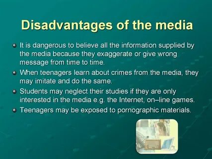 The mass media play