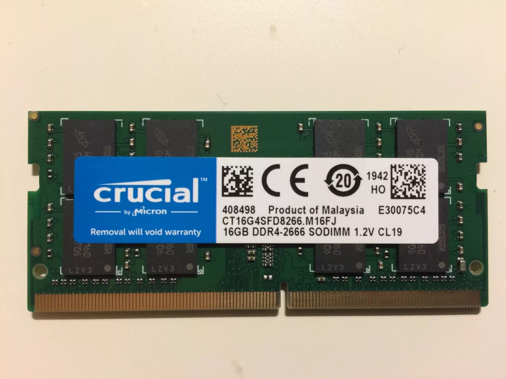 Оперативная память crucial 16gb