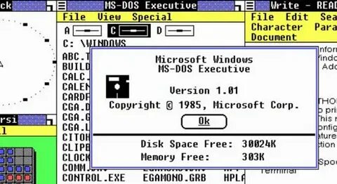 Windows 1 s