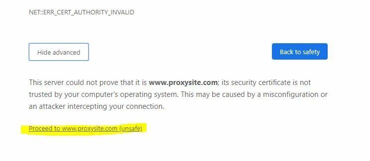 Net::err_Cert_Authority_Invalid. Err Cert Invalid. Net::err_Cert_Date_Invalid. Proxy certificate invalid