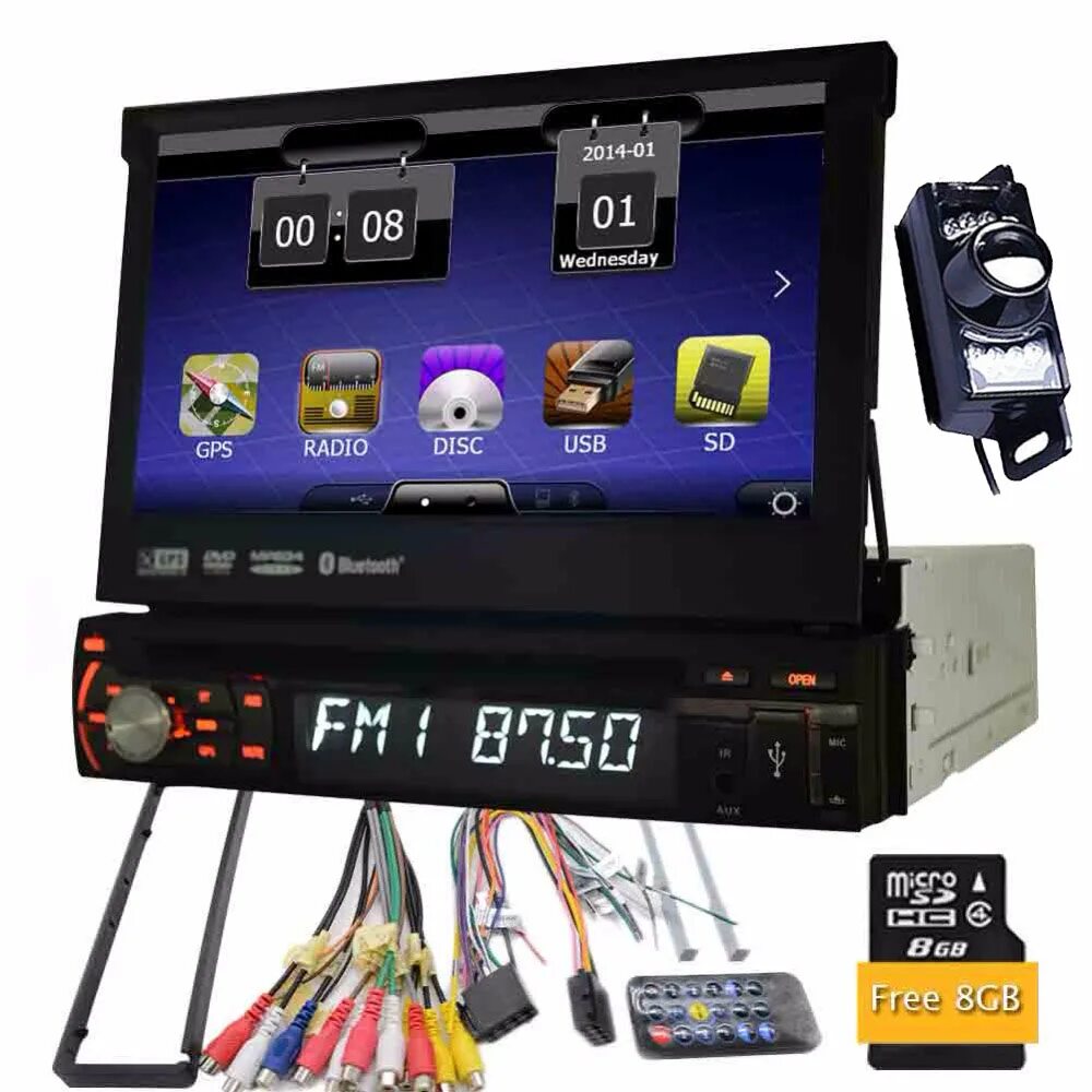 1din с выдвижным экраном. Автомагнитола с GPS Navi 1 din. Автомобильный DVD Player 1din. Китайские автомагнитолы 1din с блютуз.