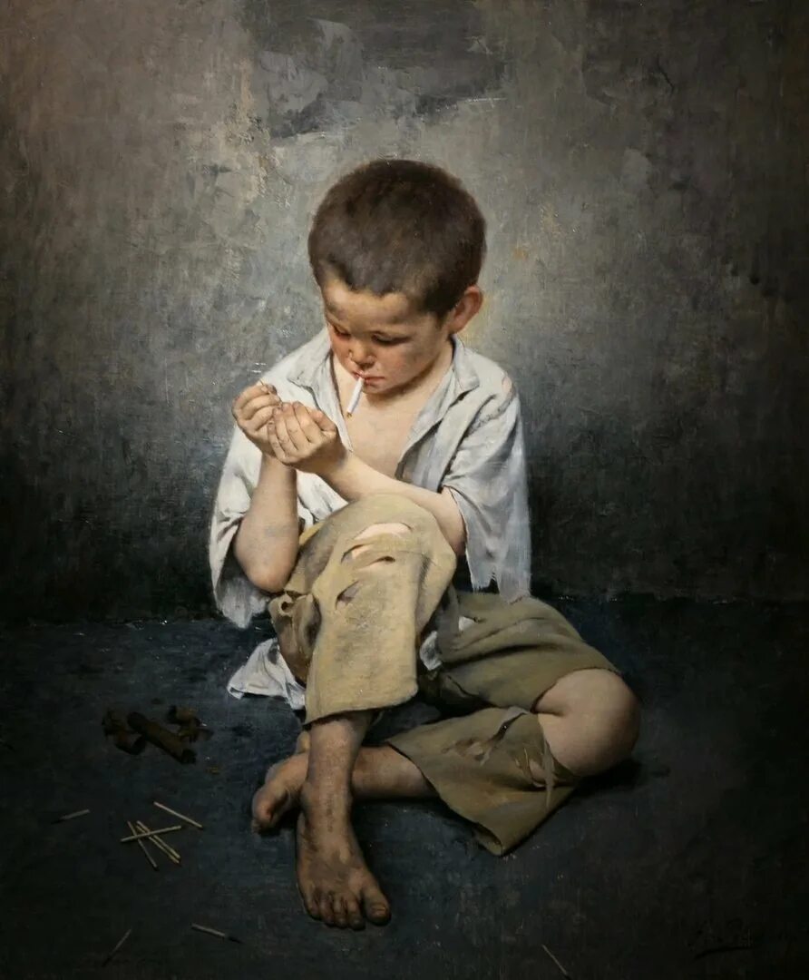 Маленький богатый маленький бедный. Фернан Пелес Fernand Pelez 1843 - 1913. Фернан Пелес картины. Фернан Пелес маленький нищий. Бедный мальчик.