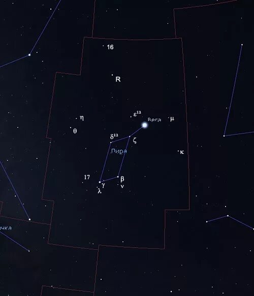Звезда в созвездии лиры. Звезда Вега в созвездии Лиры. Созвездие параллелограмм Лиры.