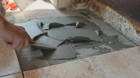 Крыльцо отваливается плитка