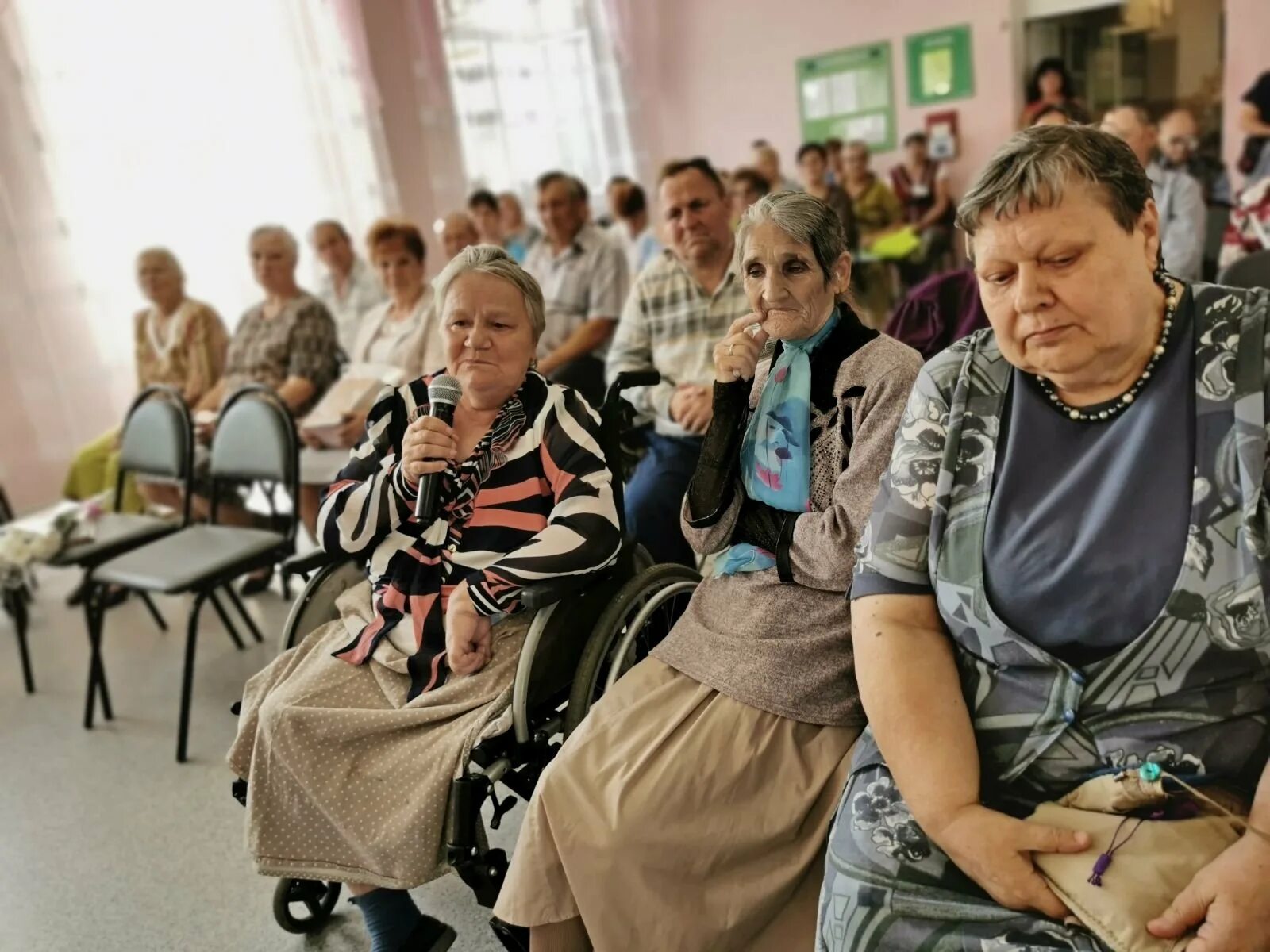 Михайловский дом престарелых и инвалидов Рязанской области. Пожилые и инвалиды. Интернат. Юбилей интерната 85 летие. Интернат 85