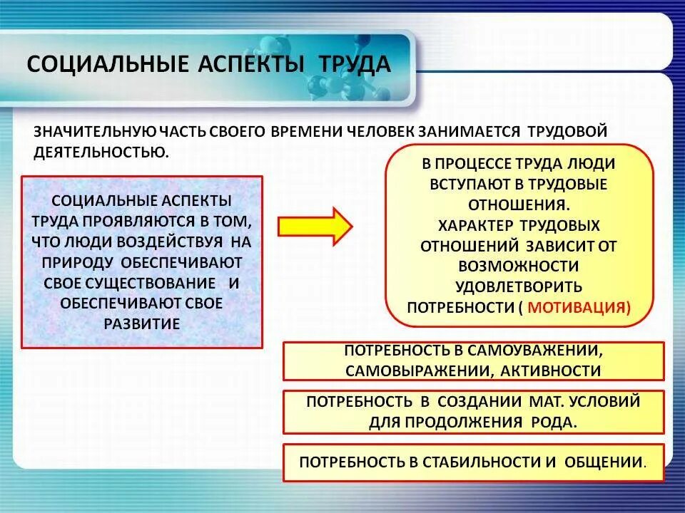 О ценностях труда и социальной поддержки граждан. Социальные аспекты труда. Социальные аспекты трудовых отношений. Социальные аспекты трудовой деятельности. Аспекты деятельности человека.