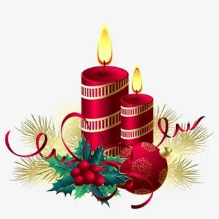 Новый год свечи шарики хлопушки