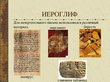История древнее письменности