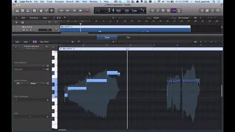 Correct track