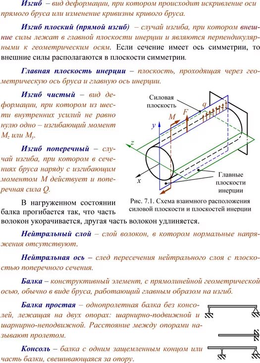 Плоский поперечный изгиб. Классификация поперечного изгиба. Поперечный изгиб прямого бруса техническая механика. Изгиб виды изгиба техническая механика. Плоский поперечный изгиб сопромат.