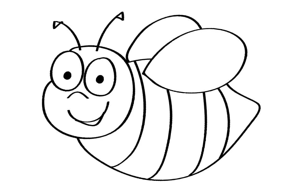 Пчела раскраска. Раскраски для малышей. Пчела раскраска для детей. Раскраска пчёлка для детей. Раскраска пчела для детей