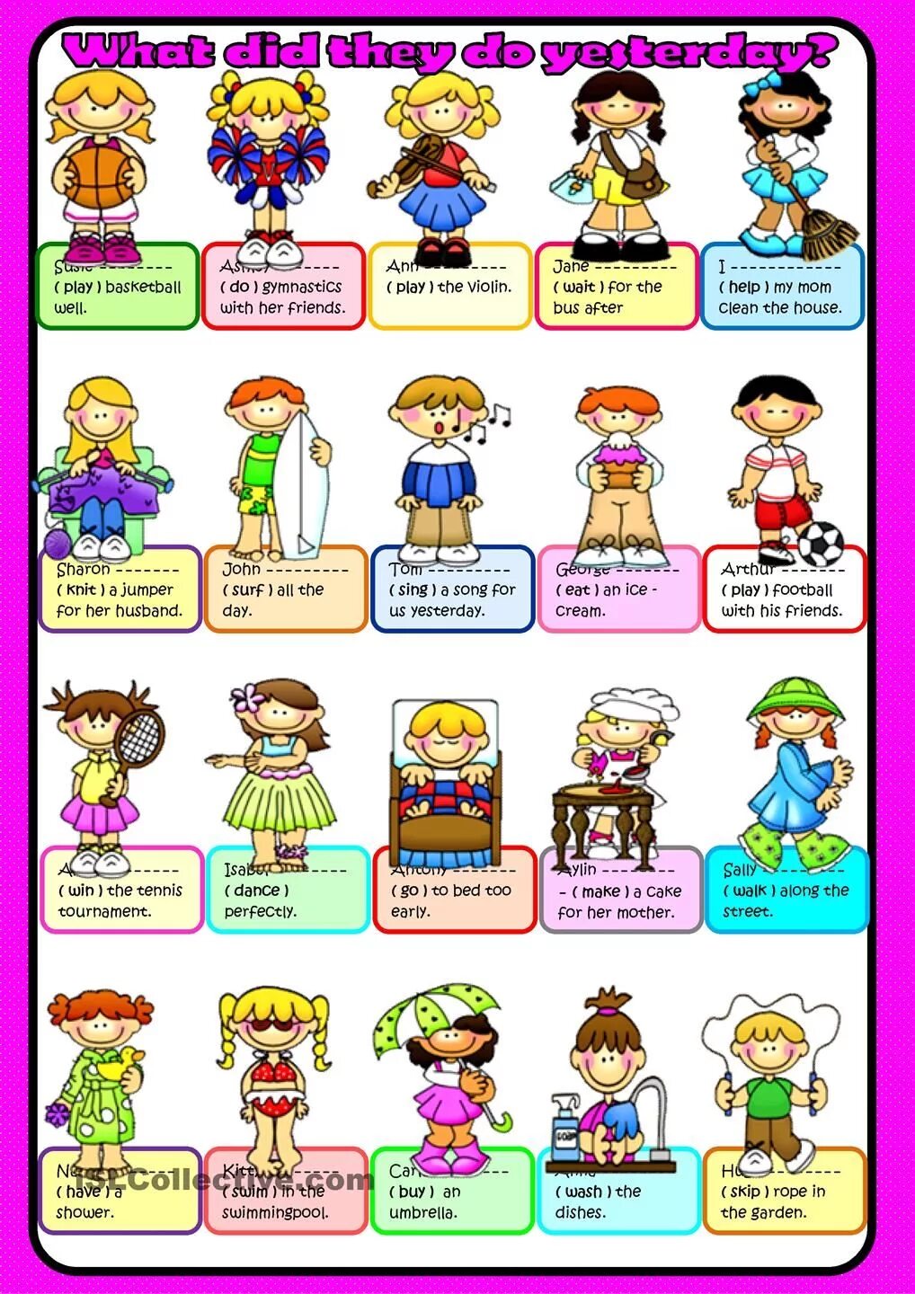 What did they do yesterday. What did you do yesterday game. what did you do yesterday worksheet. what did you do yesterday worksheets for kids. what did i do yesterday.