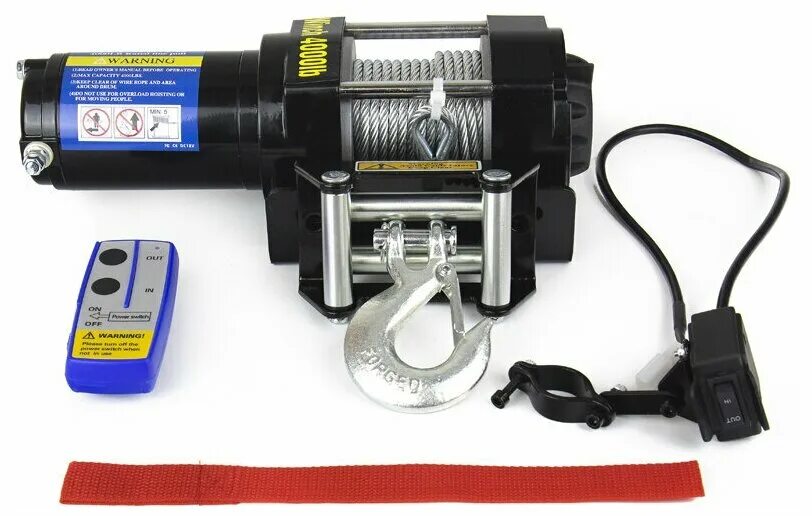 Electric winch 12v. Лебедка Electric winch 4000 lbs. Лебедка электрическая 12v Electric winch 4000lbs. Лебедка электрическая 12v Electric winch 4000lbs / 1814 кг стальной трос. Лебедка для квадроцикла winch 4000.