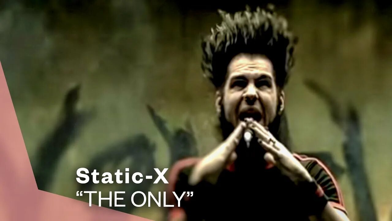 Only status. Статик Икс солист. Уэйн статик. Static x the only обложка. Static-x 1998.