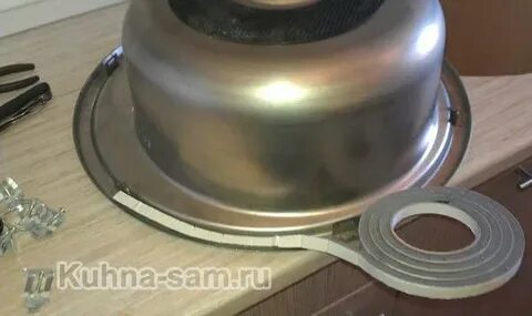 Крепления круглой мойки