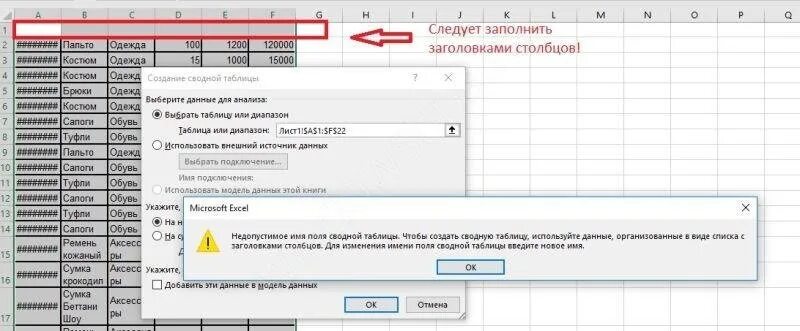 Сортировка в сводной таблице excel. Недопустимое имя поля таблицы. Параметры поля значений в сводной таблице. База данных таблица название поля, тип поля. Недопустимое имя поля таблицы.