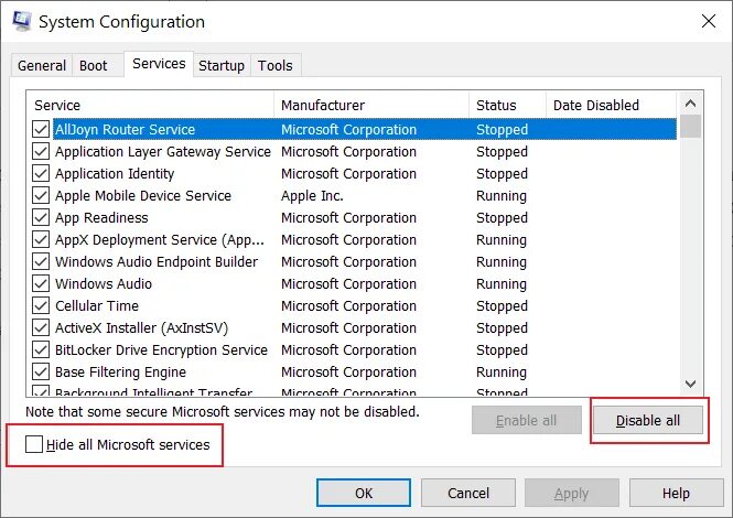 Try performing a windows clean boot roblox
