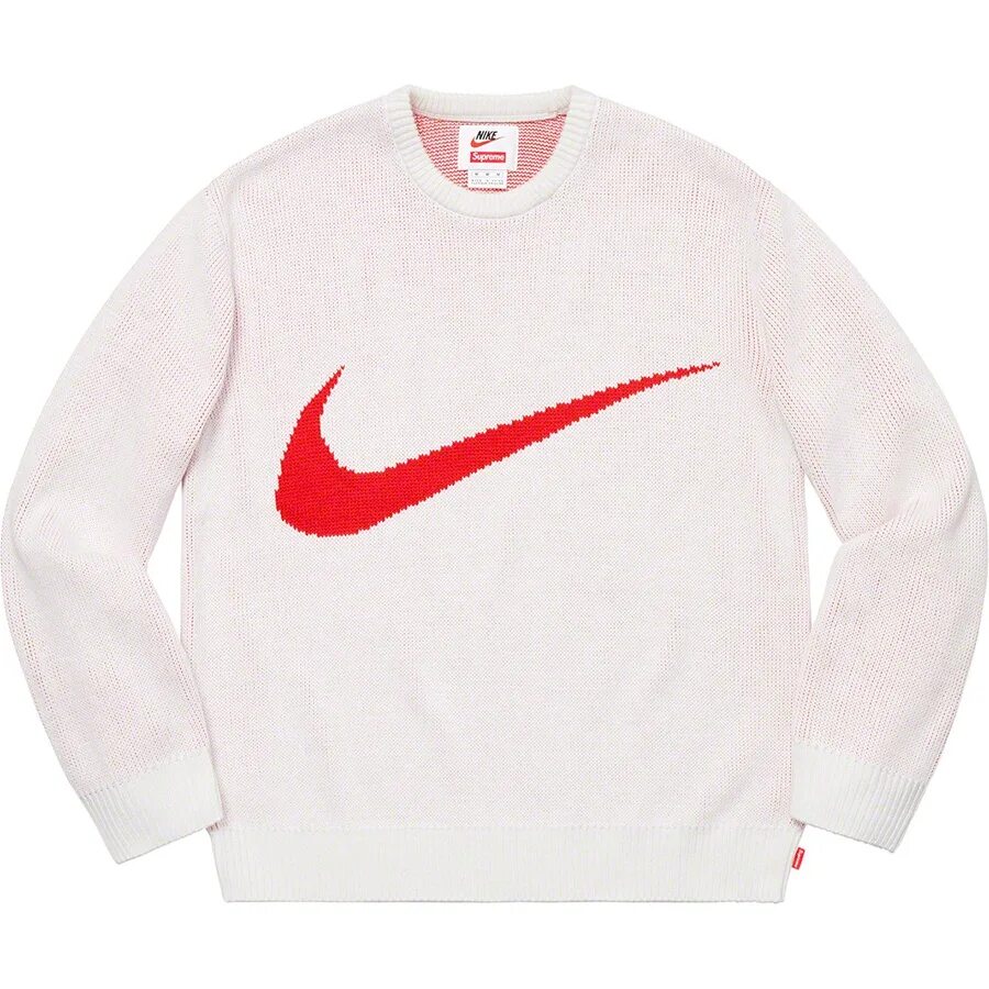 Nike Supreme Sweater. Nike Sweater Swoosh. Nike x Supreme свитшот. Swoosh Nike White.