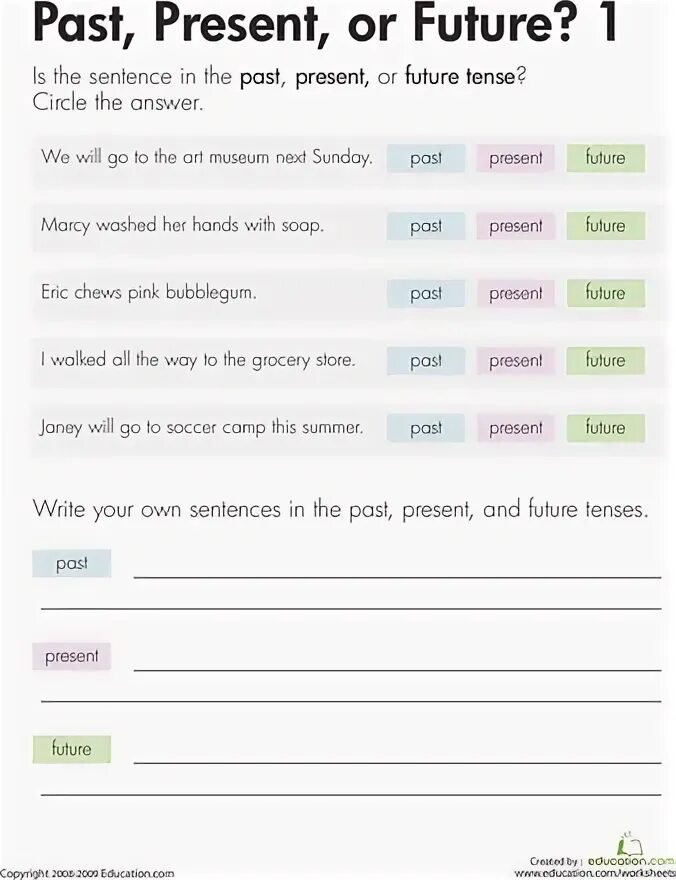Make up your own sentences