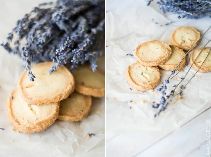 Lavender Shortbread Cookies Recipe