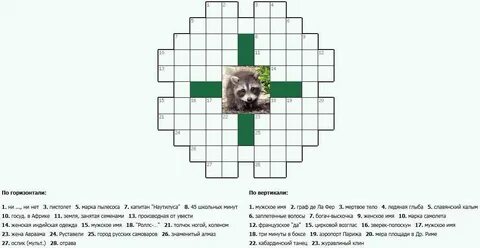 Мужское имя кроссворд 5