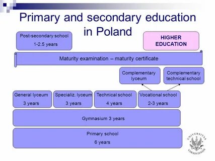 Secondary education перевод