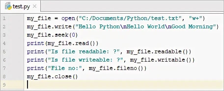 Open file in python. Open file in python