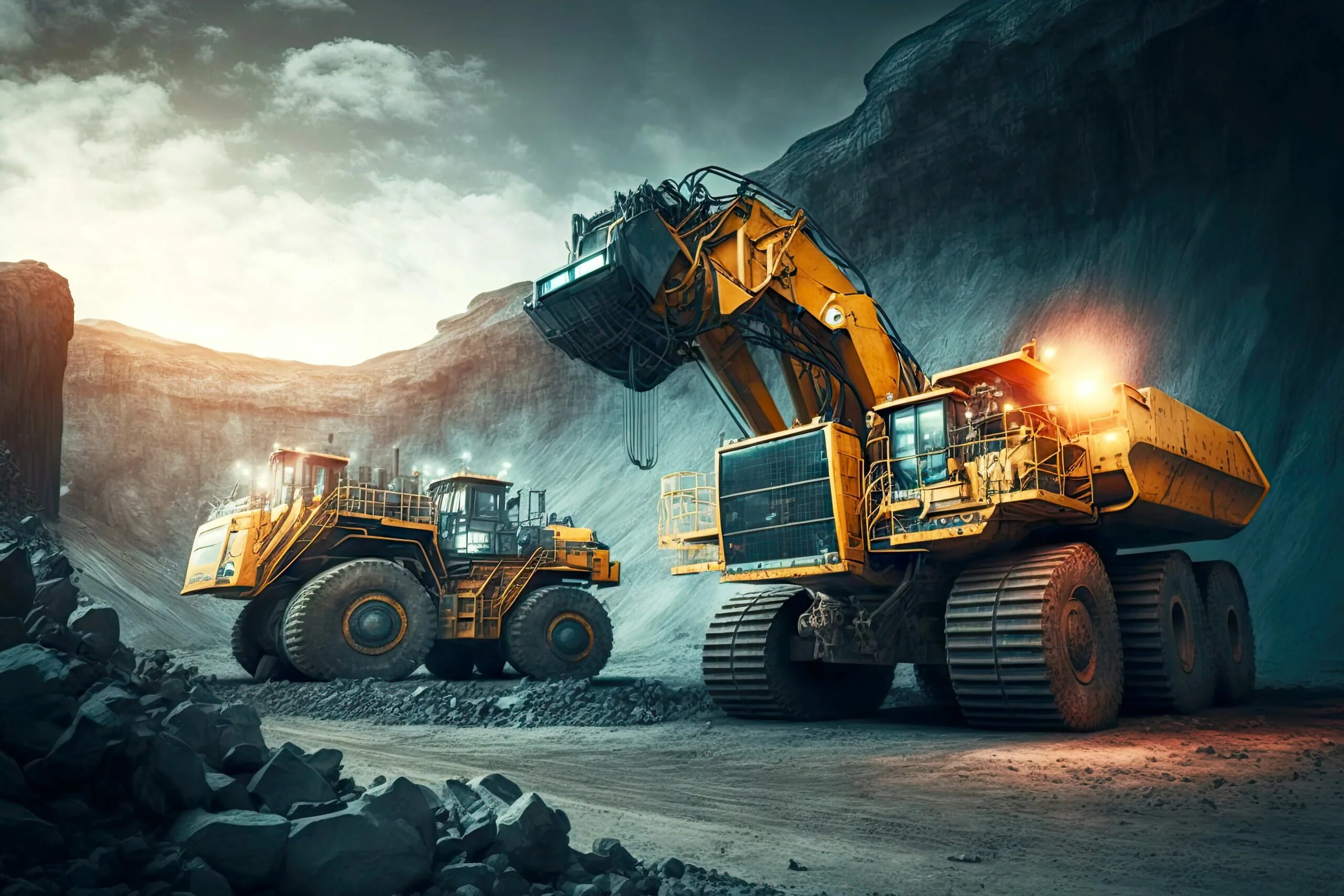 Mining 2016. Самосвалы в карьере угля. mining industry uzbekistan. mine industry. trucks mine background.