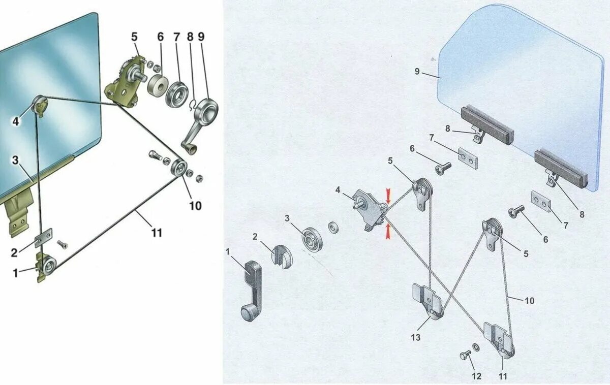 Схема стеклоподъемников ВАЗ 2107 передний левый передний. Крепление стеклоподъемников на ВАЗ 2107. Схема троса стеклоподъёмника ВАЗ 2107. Крепление стеклоподъемника ВАЗ 2107 трос.