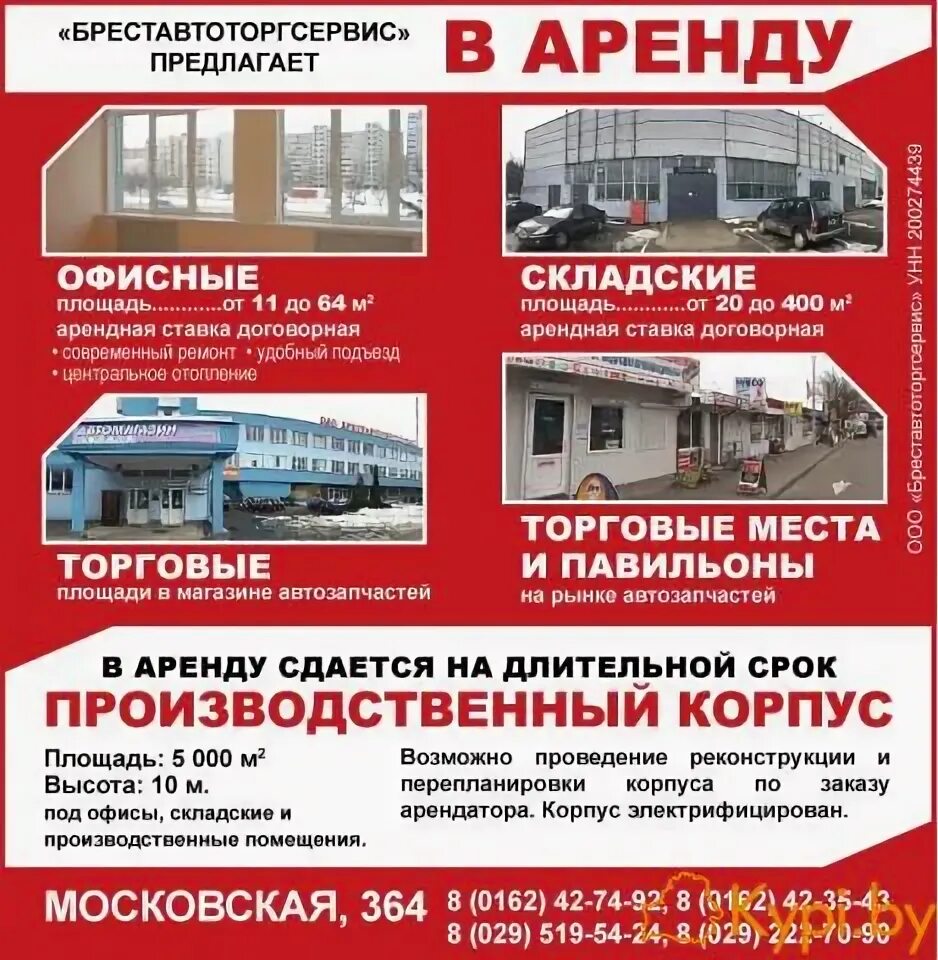 Организация возьмет в аренду