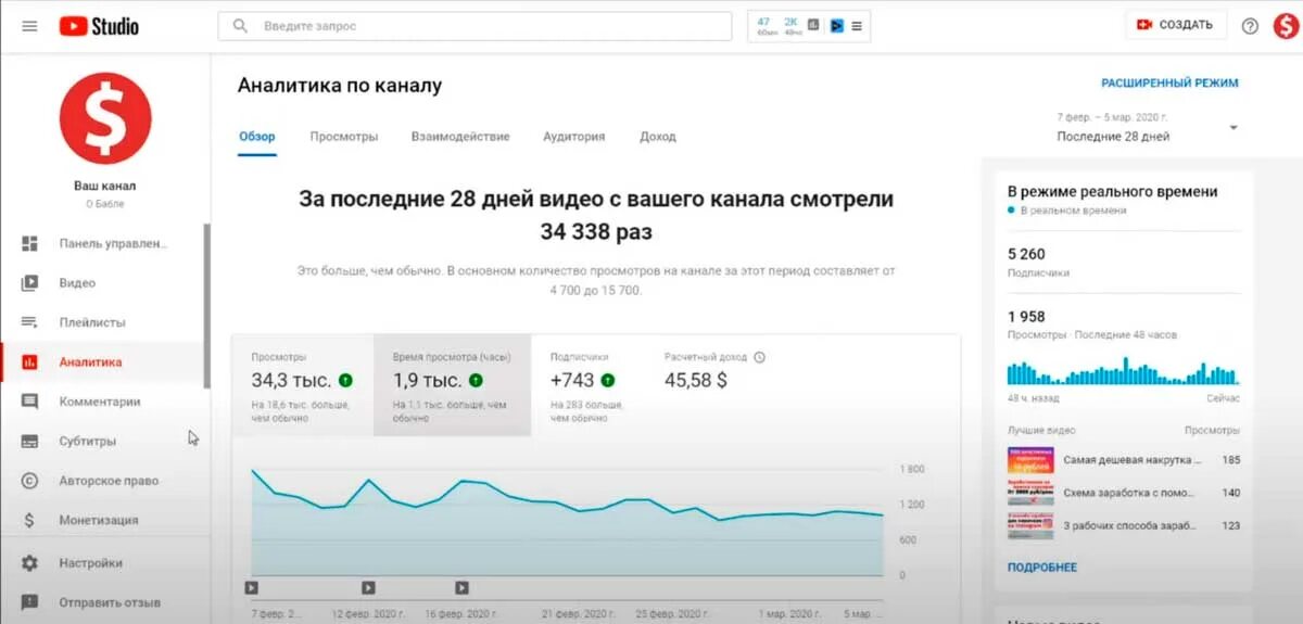 Сколько можно зарабатывать на ютубе